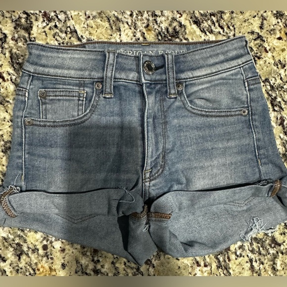 American Eagle Outfitters Pants - American Eagle denim shorts..hi- rise shortie. Size 00